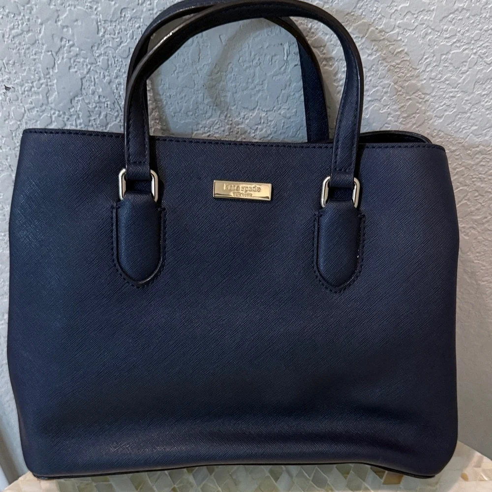 Kate Spade Midnight Blue Satchel - Picture 3 of 16